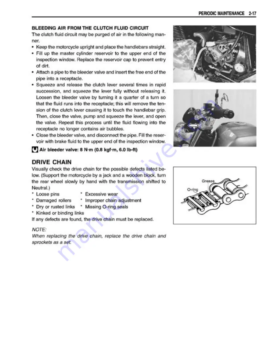 Suzuki GSX1400 Manual Download Page 33