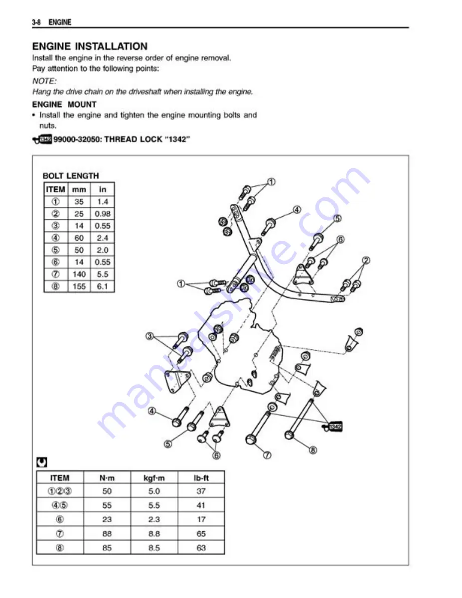 Suzuki GSX1400 Скачать руководство пользователя страница 52