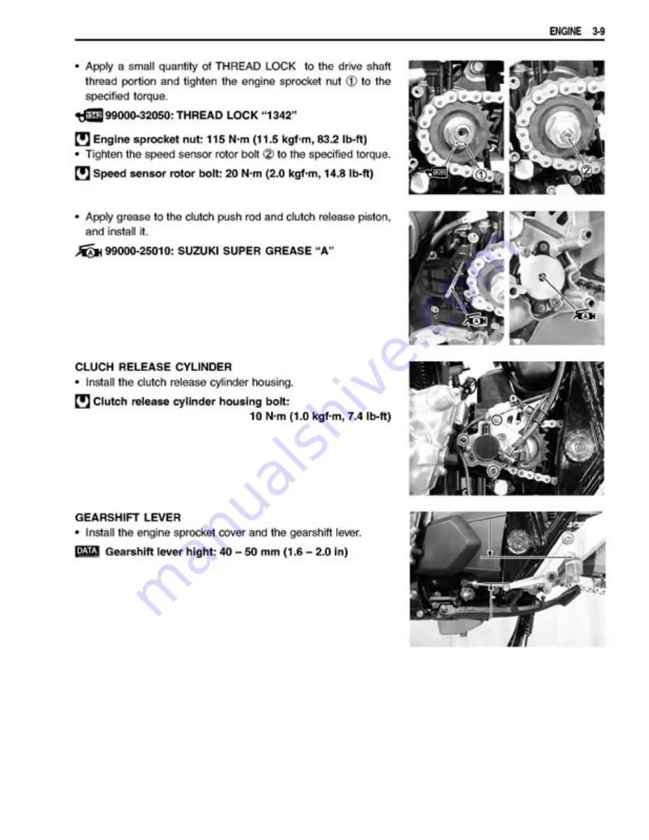 Suzuki GSX1400 Скачать руководство пользователя страница 53