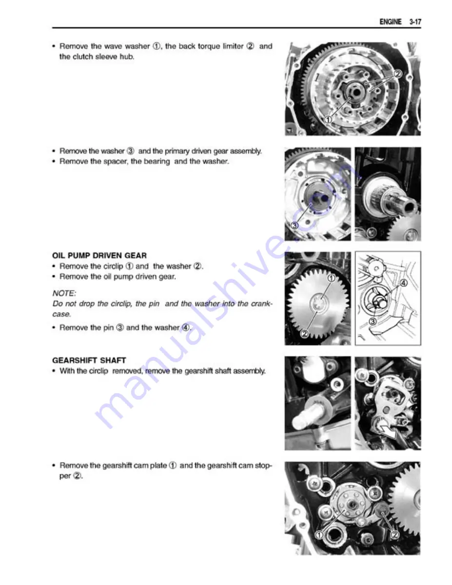 Suzuki GSX1400 Manual Download Page 61