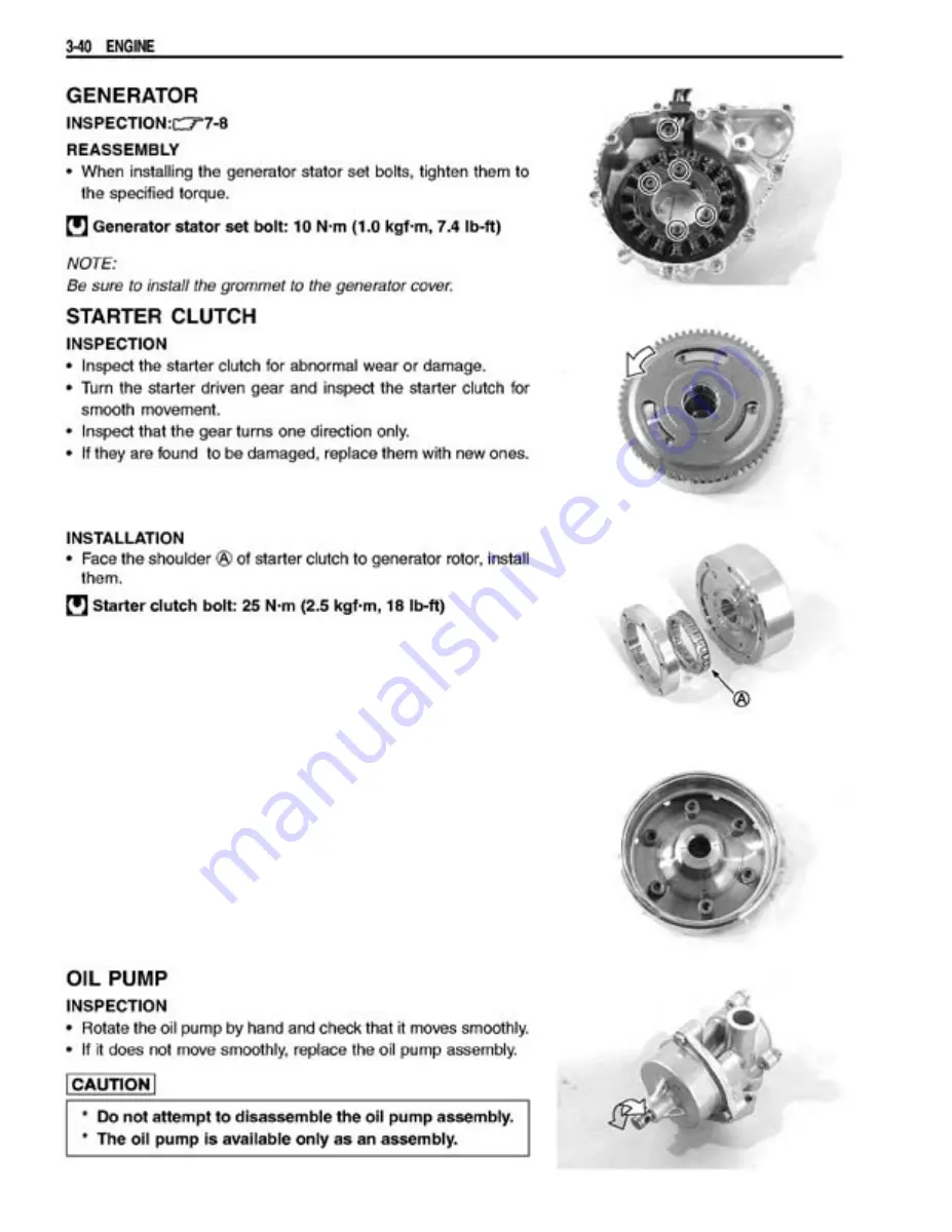 Suzuki GSX1400 Manual Download Page 84