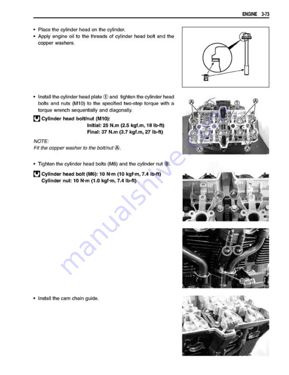 Suzuki GSX1400 Manual Download Page 117