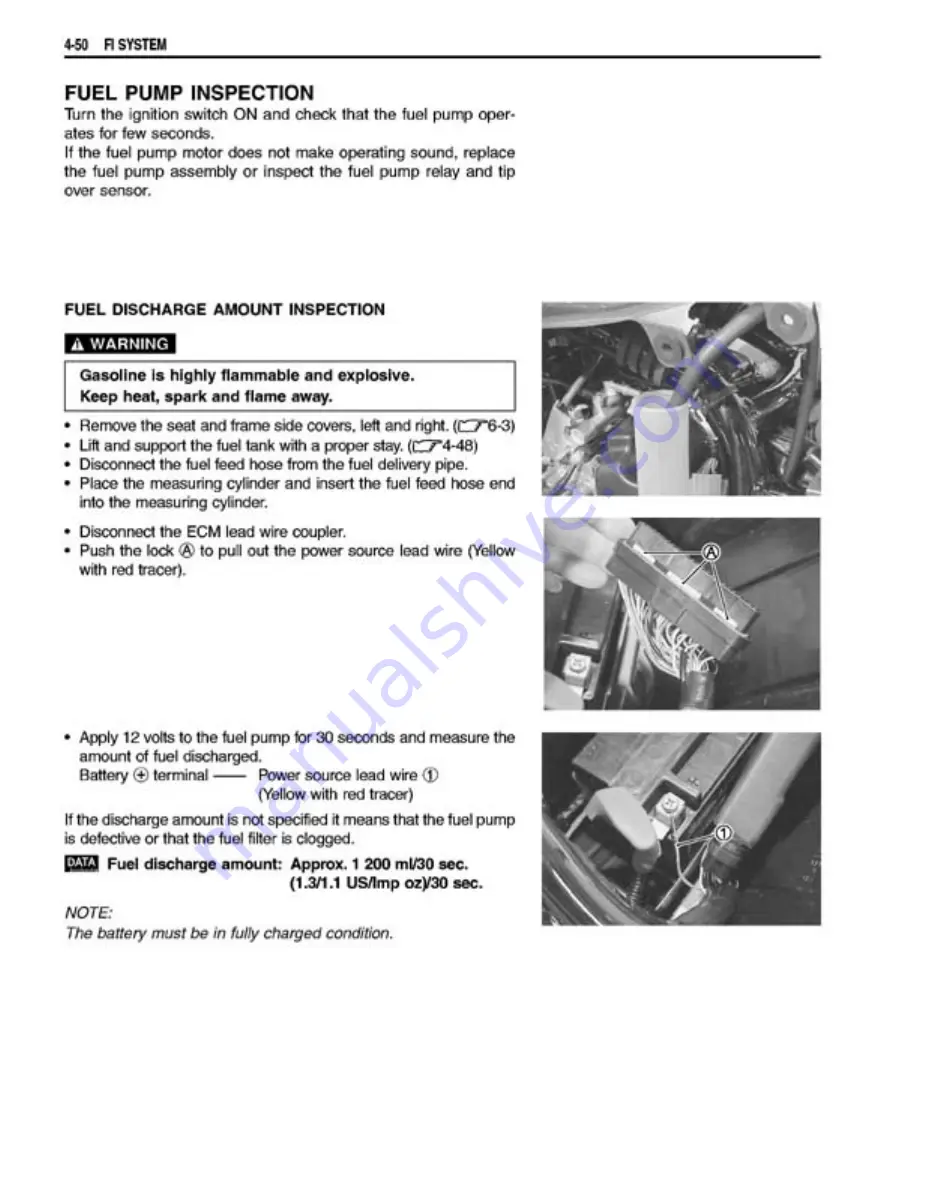 Suzuki GSX1400 Manual Download Page 173