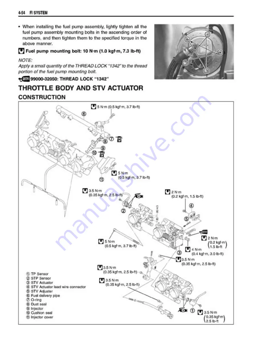 Suzuki GSX1400 Manual Download Page 177