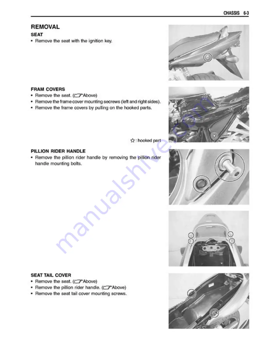 Suzuki GSX1400 Manual Download Page 207