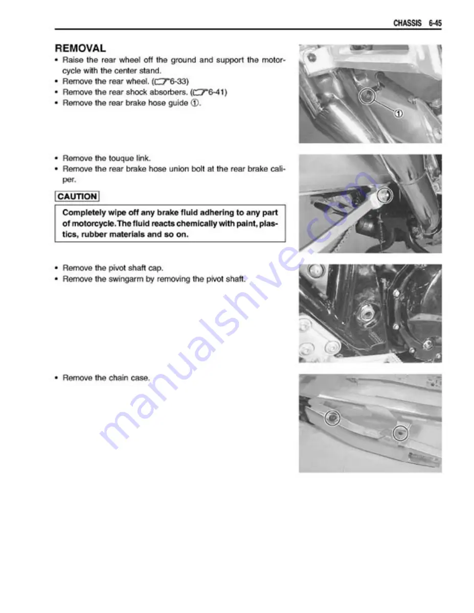 Suzuki GSX1400 Manual Download Page 249