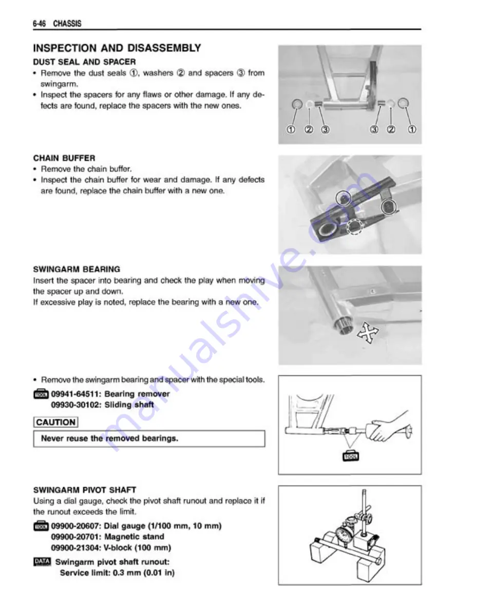 Suzuki GSX1400 Manual Download Page 250