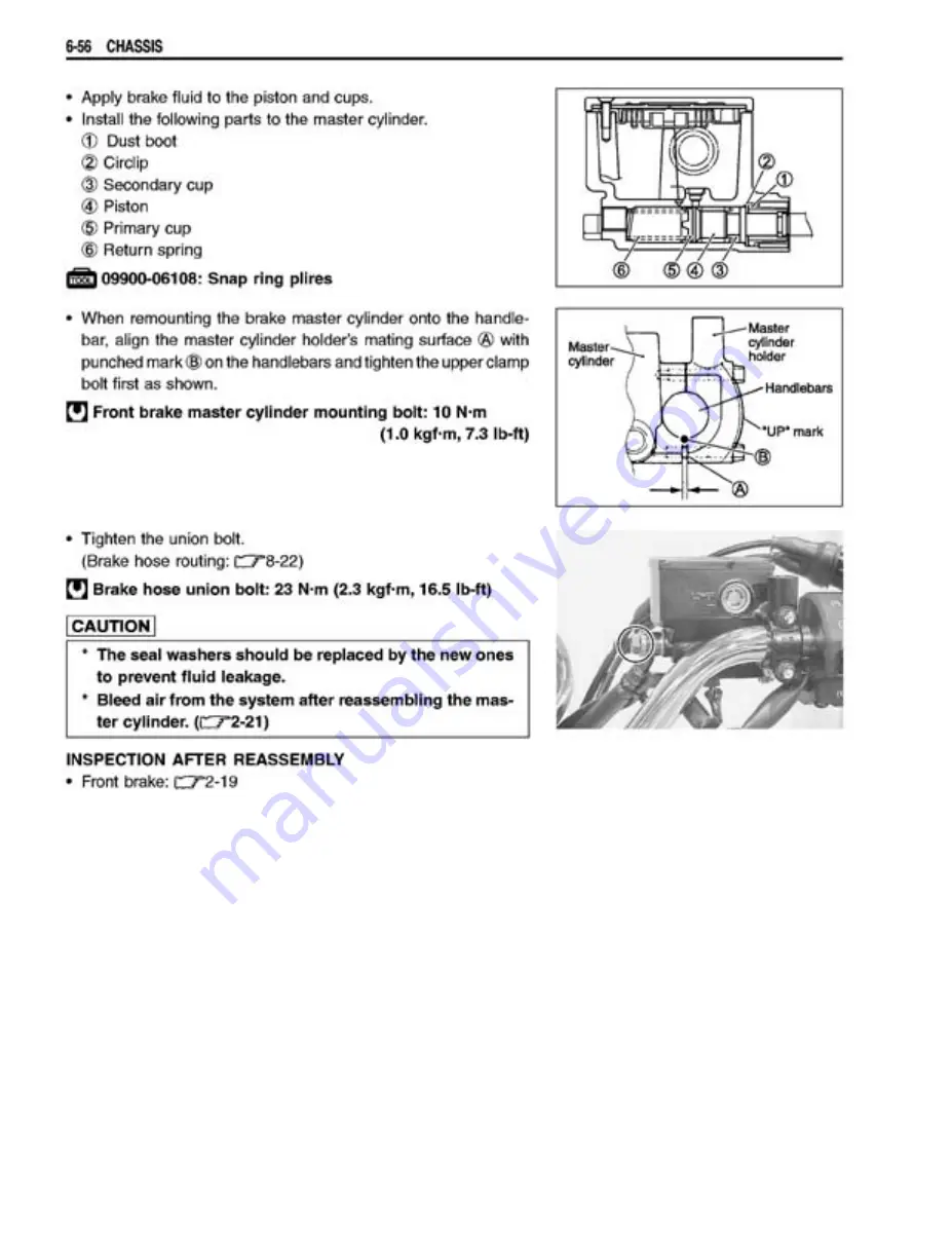 Suzuki GSX1400 Manual Download Page 260