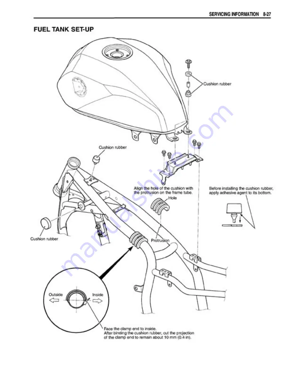 Suzuki GSX1400 Manual Download Page 336