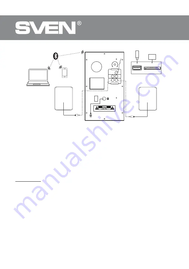 Sven MS-304 User Manual Download Page 8