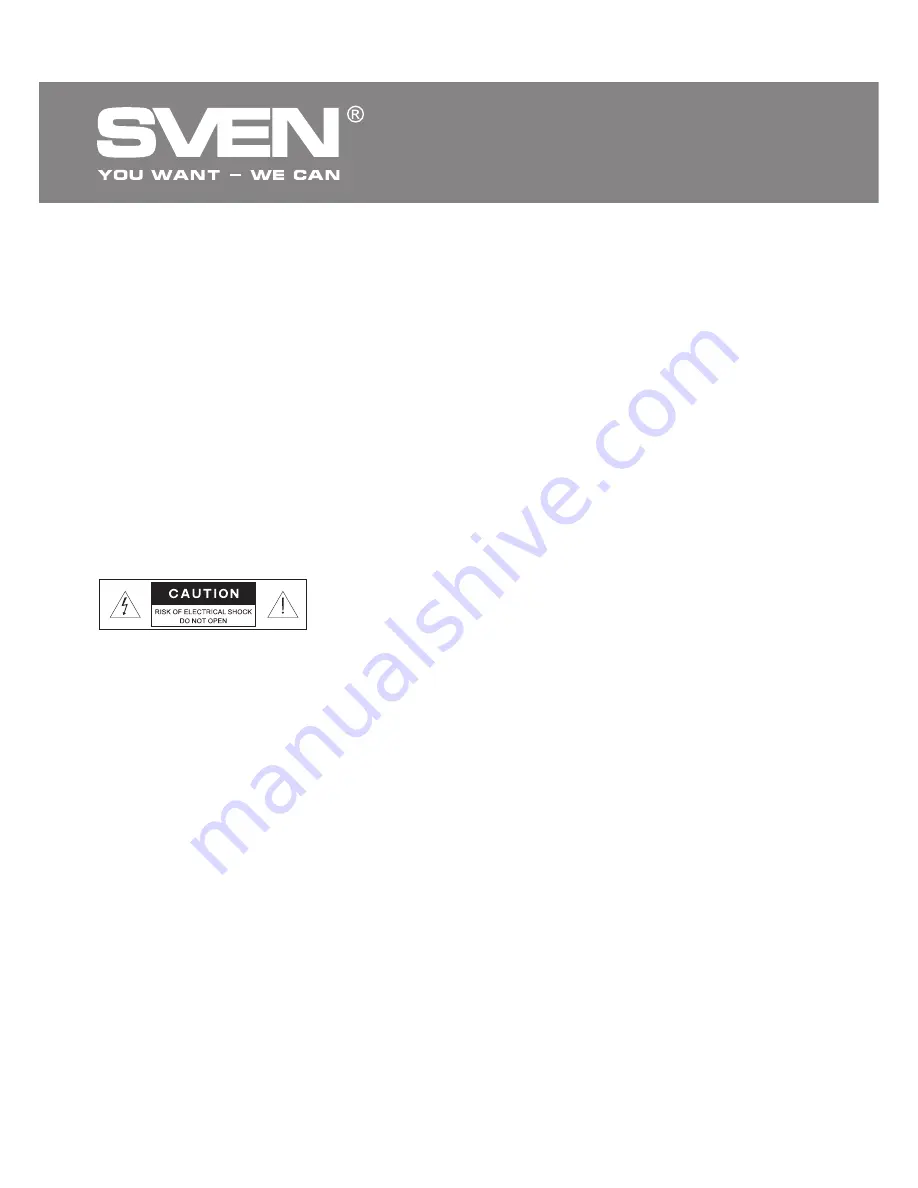 Sven MS-309 Operation Manual Download Page 17