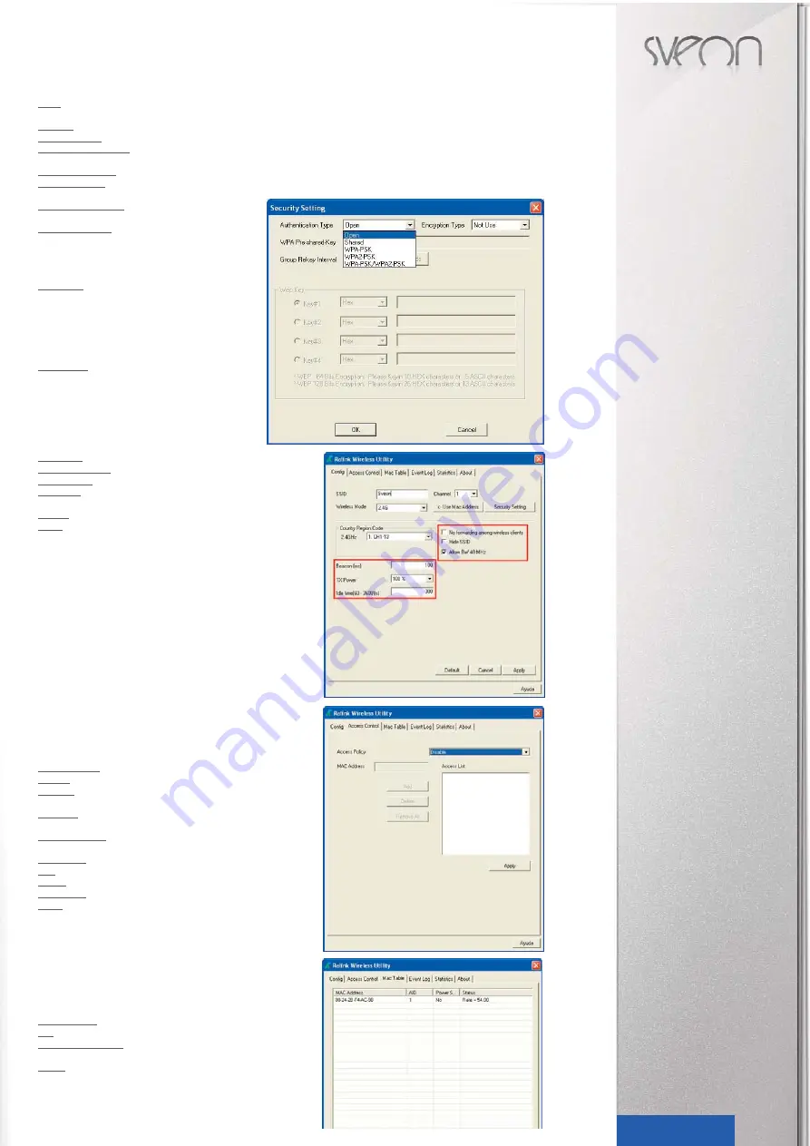 Sveon SNT1020 User Manual Download Page 13