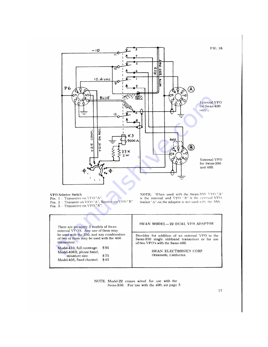 Swann 350 Operation And Maintenance Download Page 28