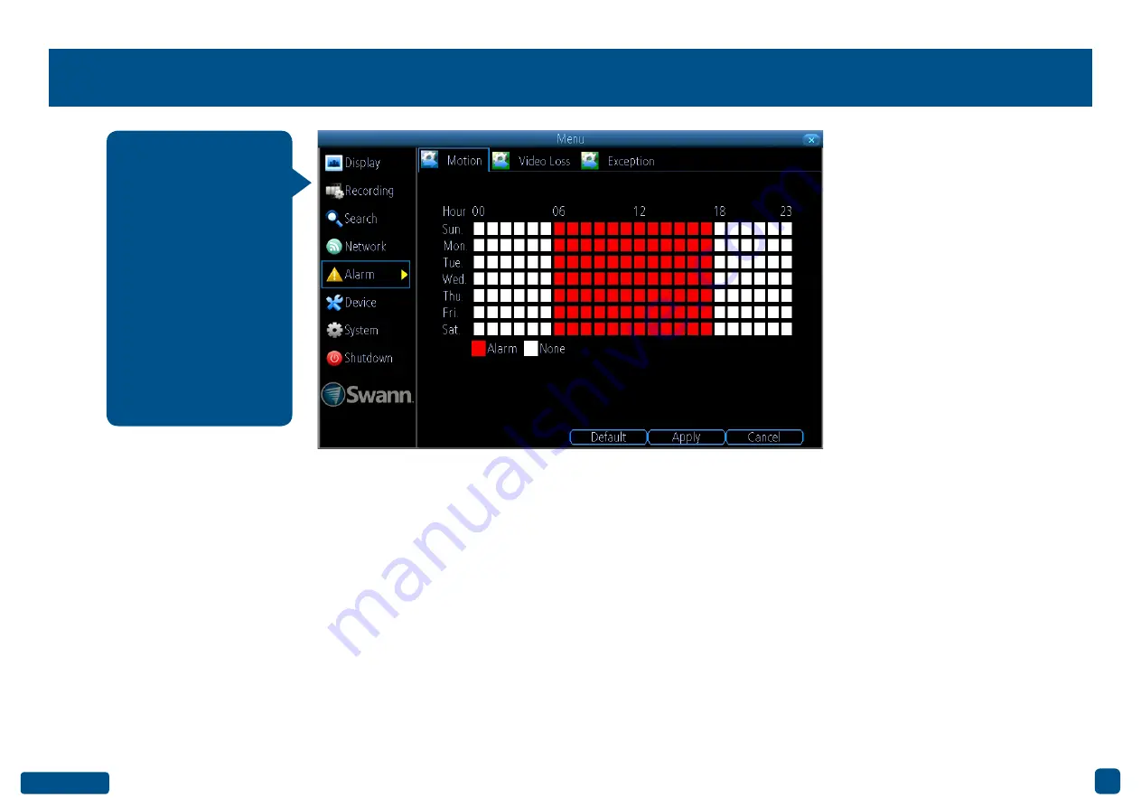 Swann DVR-1580 Instruction Manual Download Page 16