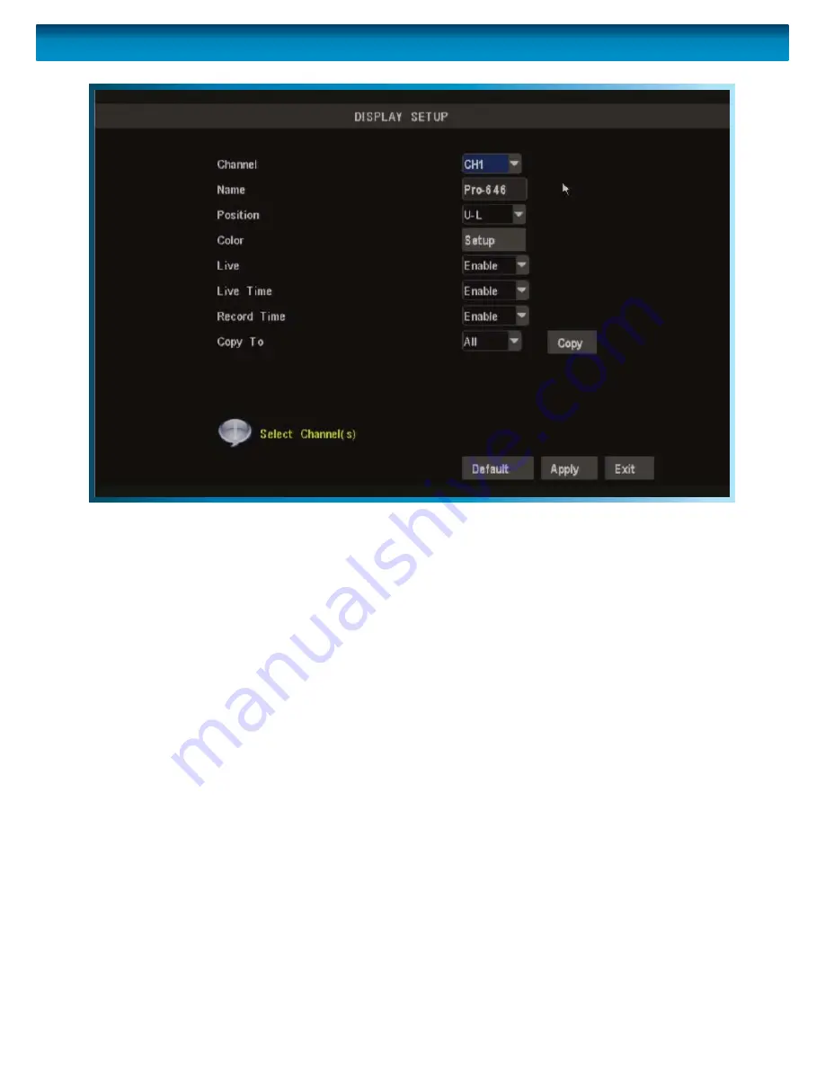 Swann DVR4-5100 Easy Setup Manual Download Page 22