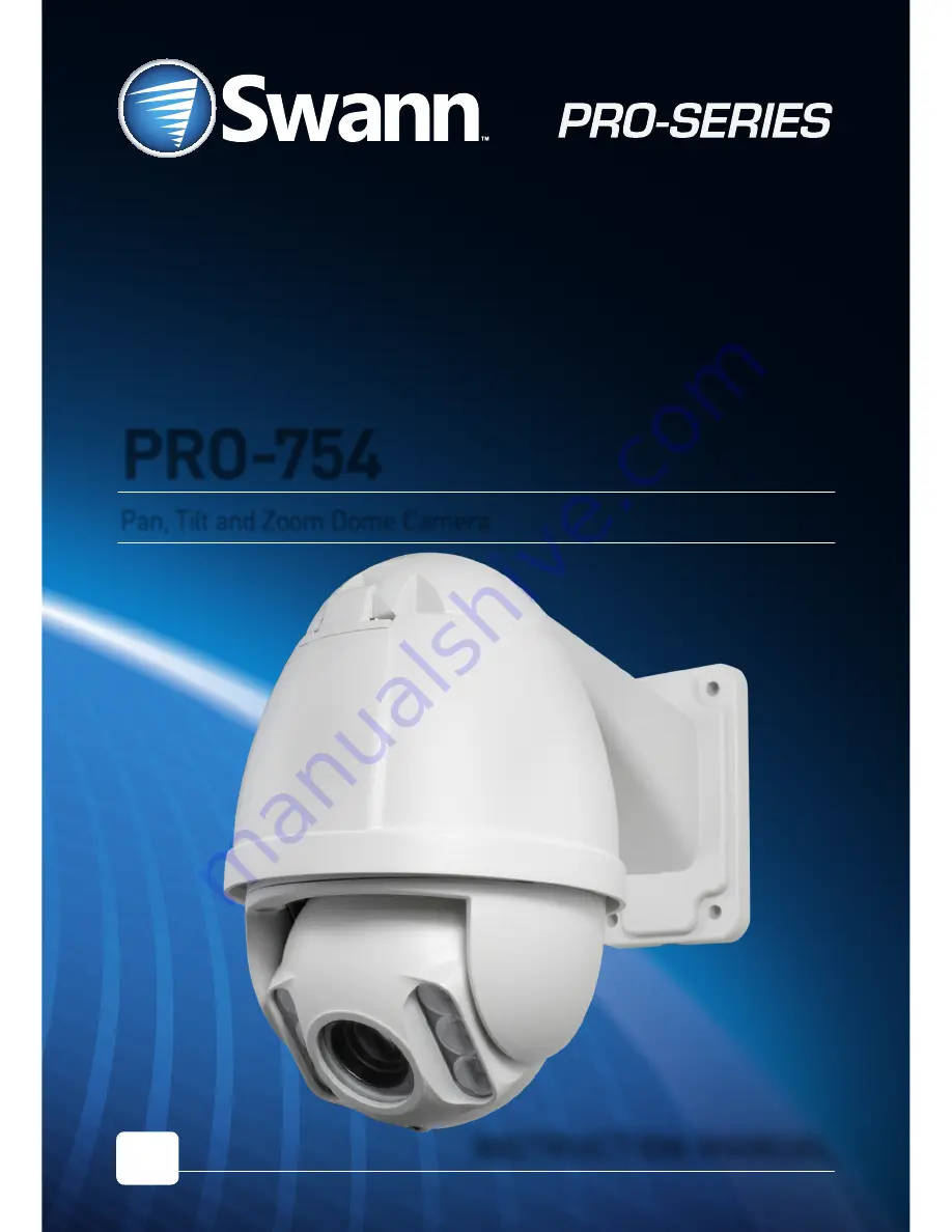 Swann PRO-754 Instruction Manual Download Page 1