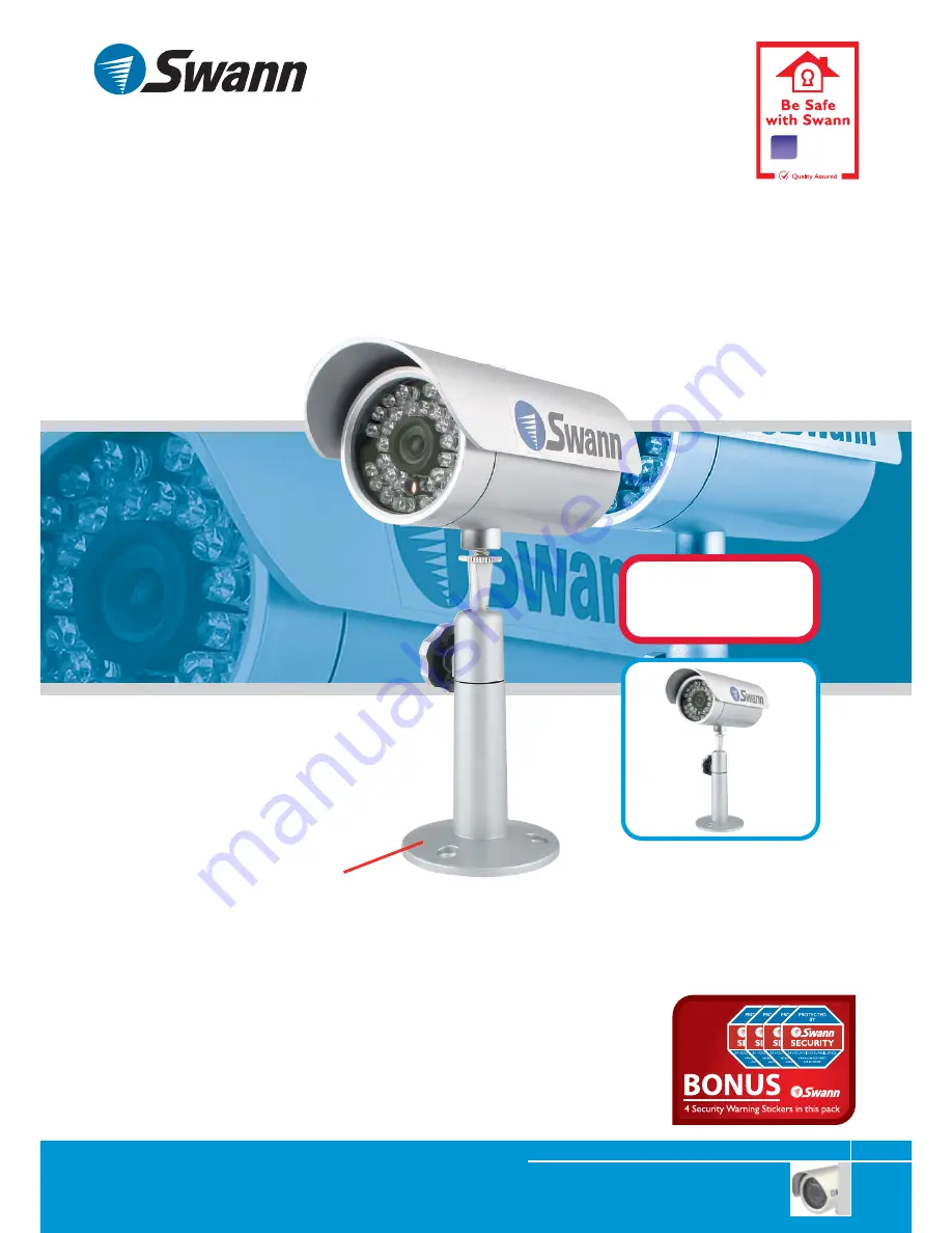 Swann Theft Deterrent Imitation Cam Скачать руководство пользователя страница 1