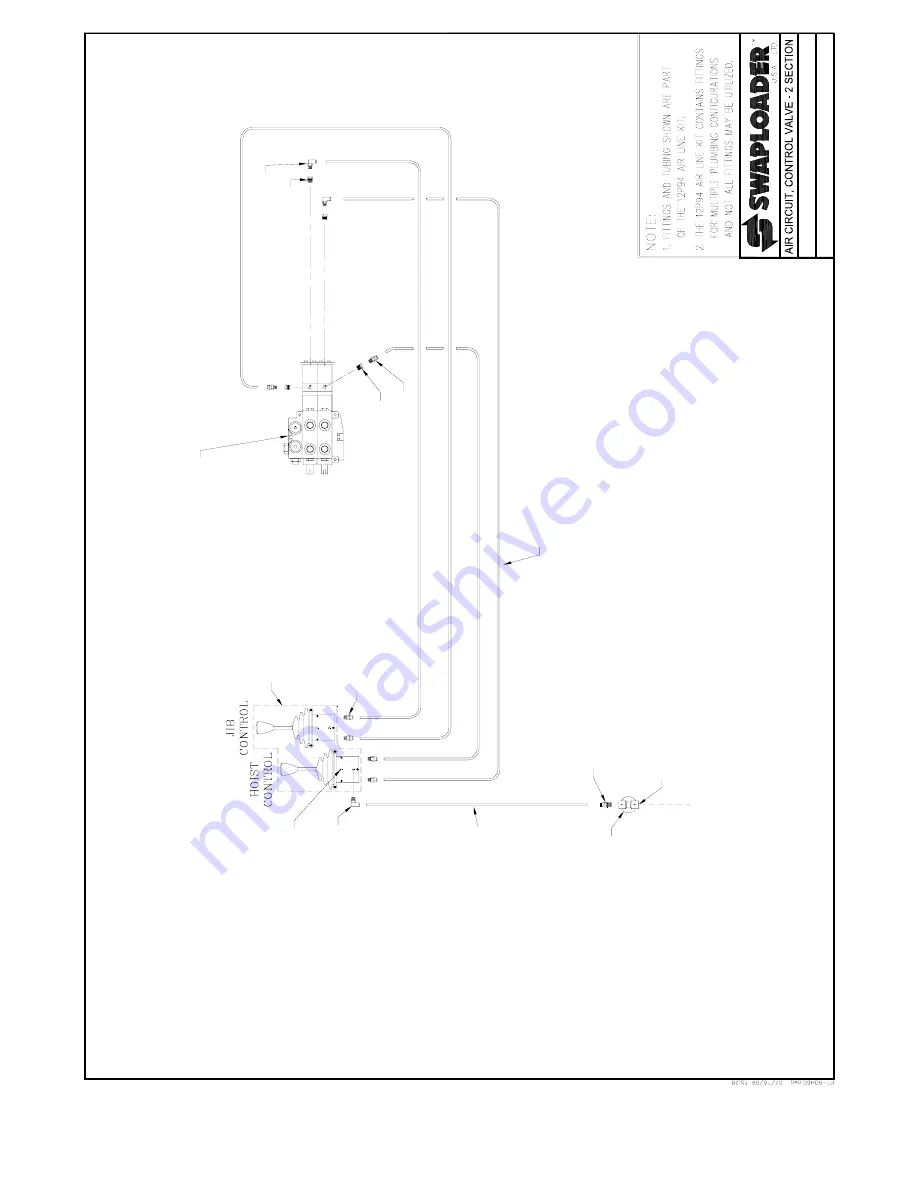 swaploader SL-220 Parts And Operation Manual Download Page 35