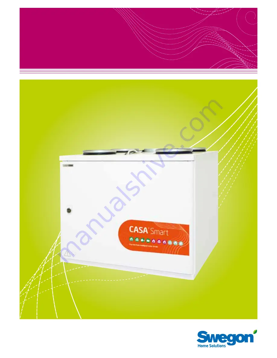 Swegon CASA W4 Smart Installation, Operation And Maintenance Instructions Download Page 1