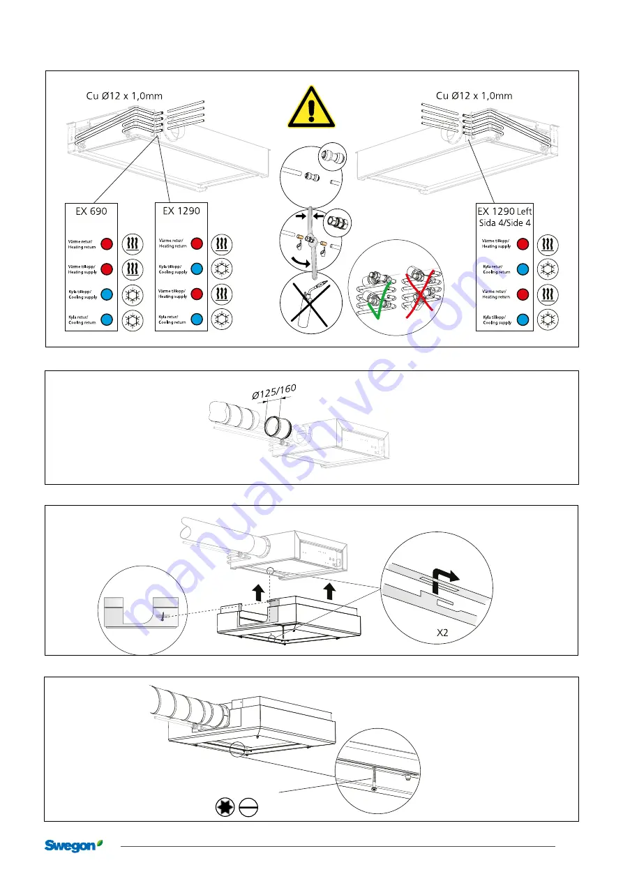 Swegon PARASOL EXc Скачать руководство пользователя страница 3