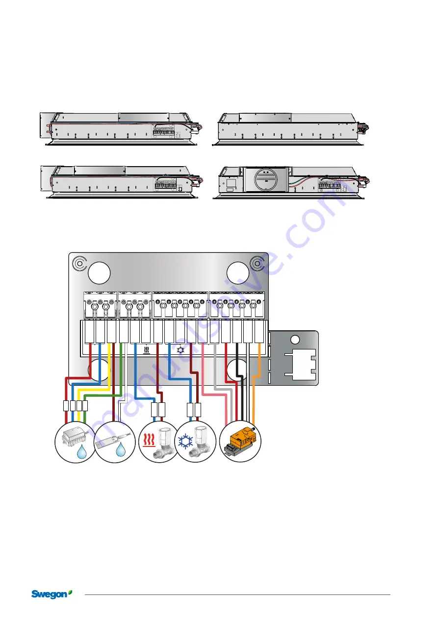 Swegon REACT Parasol Zenith 1200 Installation, Commissioning Maintenance Download Page 9