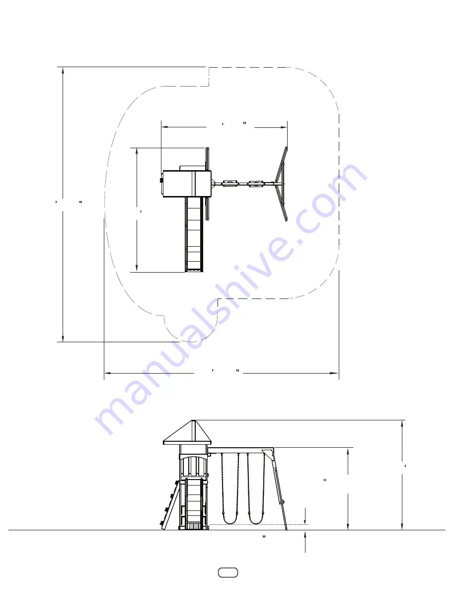 Swing-N-Slide PB 8137 Assembly Instructions Manual Download Page 4