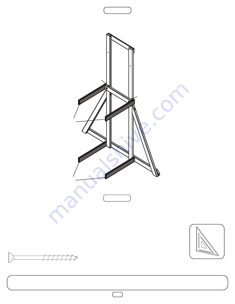 Swing-N-Slide PB 8137 Assembly Instructions Manual Download Page 12