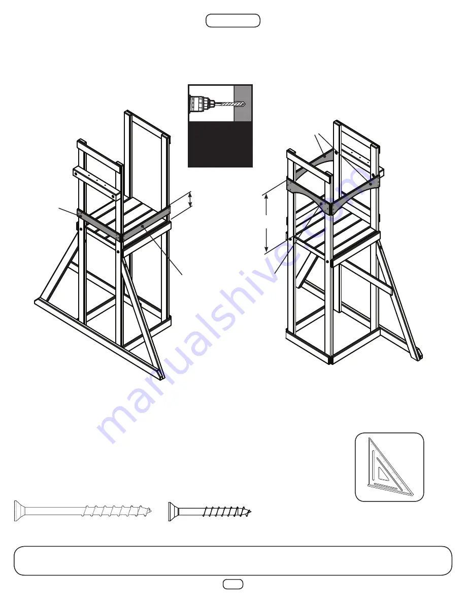 Swing-N-Slide PB 8137 Assembly Instructions Manual Download Page 17