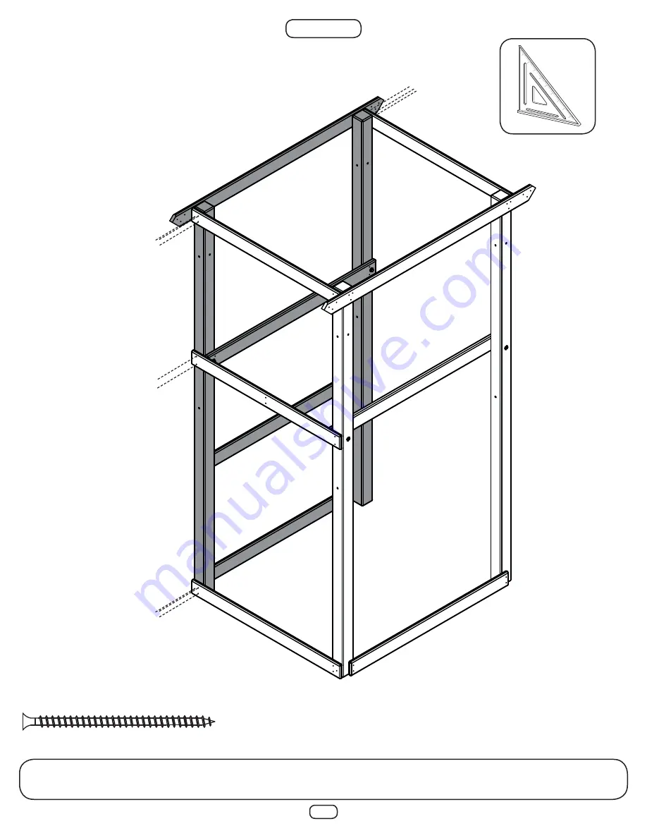 Swing-N-Slide PB 8281 Assembly Manual Download Page 15