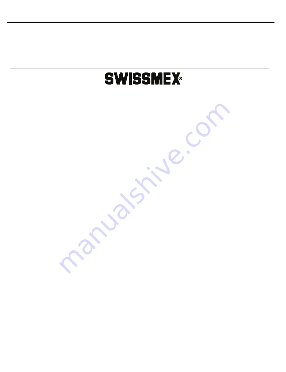 swissmex 189310 Operator'S Manual Download Page 28