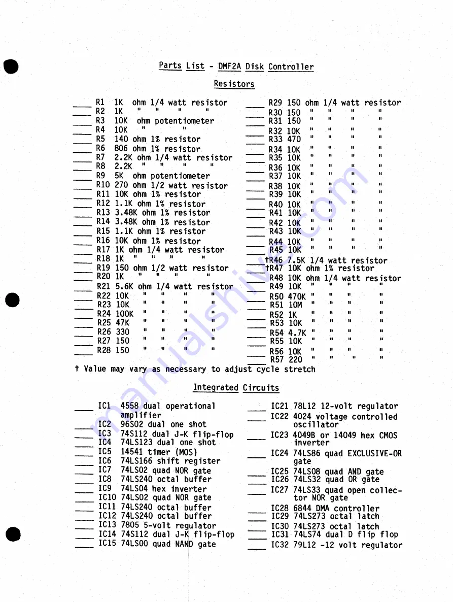 SWTPC DMF2 User Manual Download Page 27