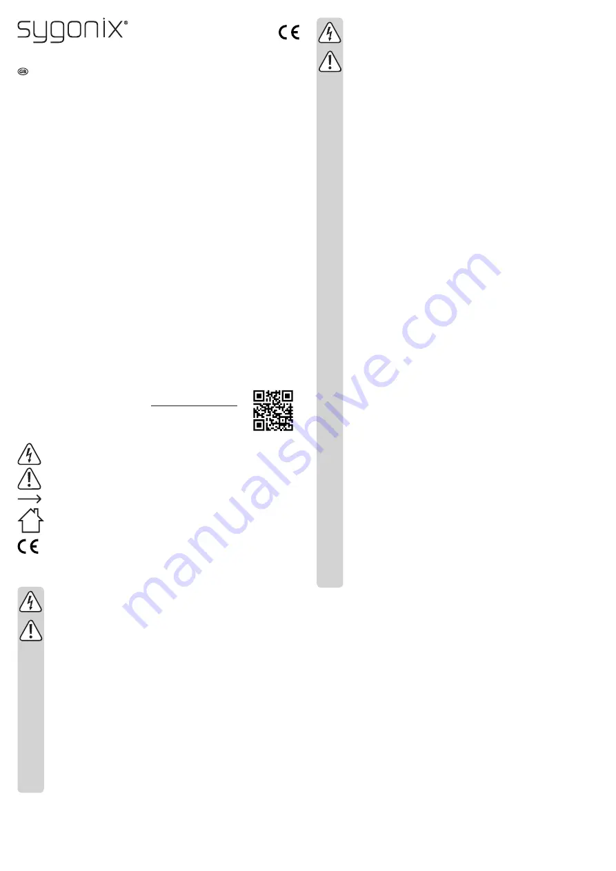 Sygonix SY-4504970 Operating Instructions Manual Download Page 3