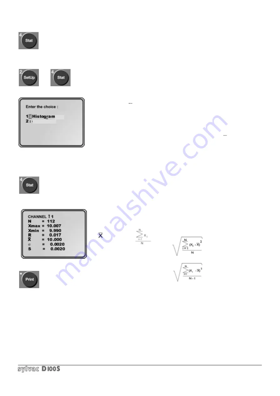 Sylvac D 100S Instructions For Use Manual Download Page 25