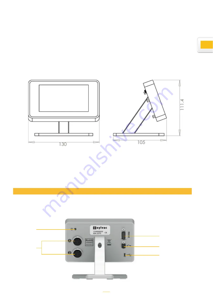 Sylvac D70H User Manual Download Page 5