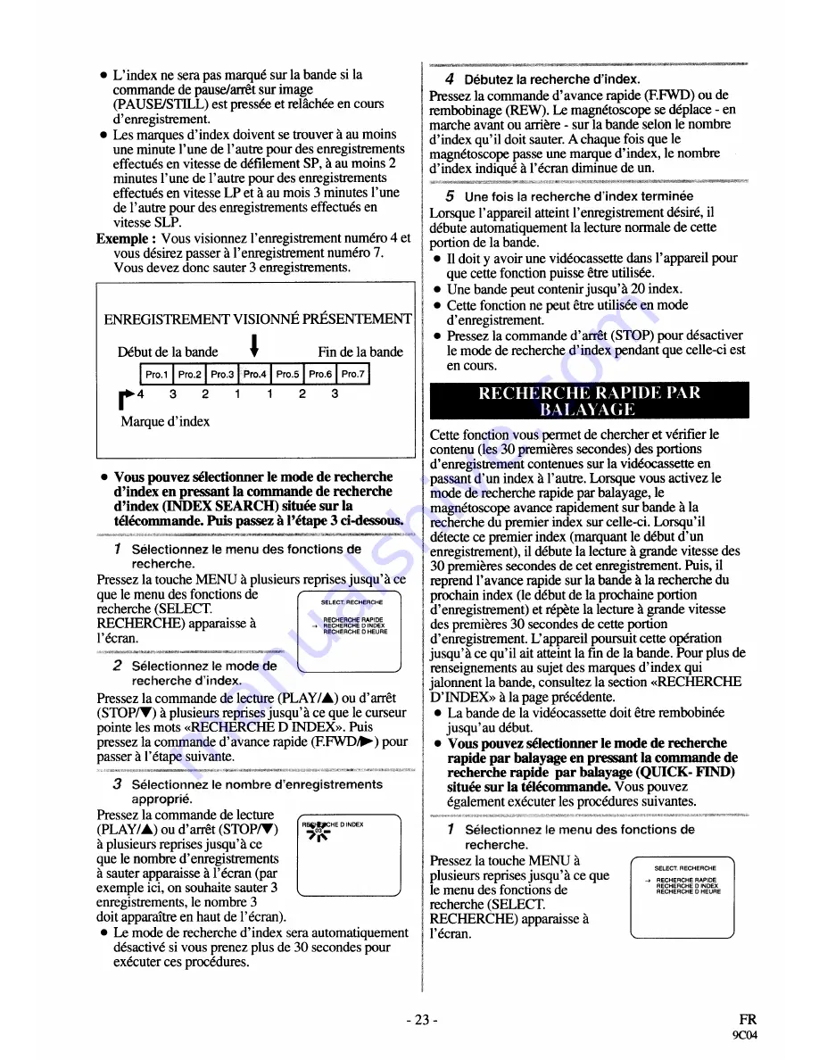 Sylvania 2960CLV Owner'S Manual Download Page 59