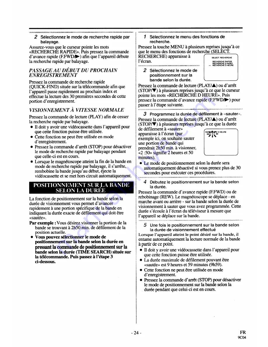 Sylvania 2960CLV Owner'S Manual Download Page 60