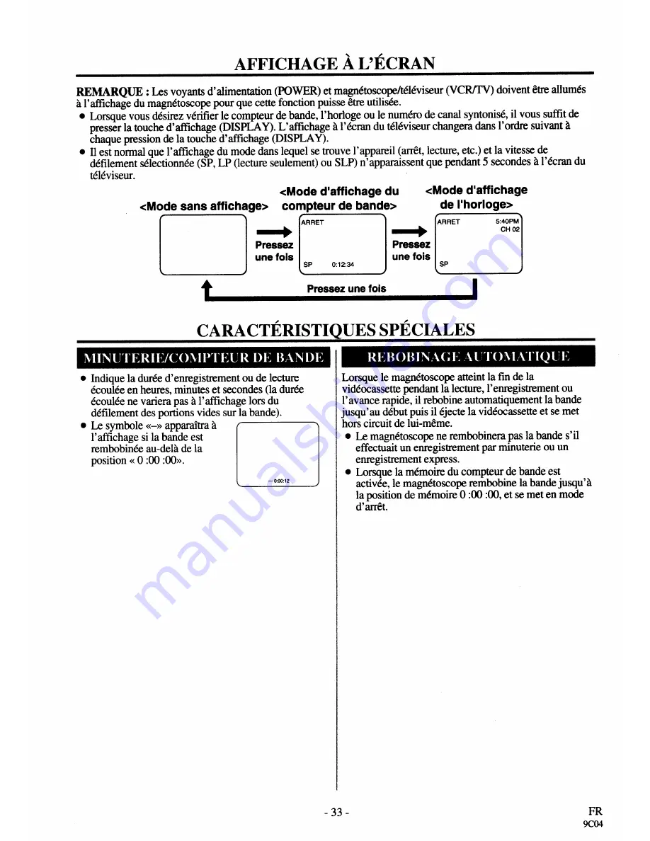 Sylvania 2960CLV Owner'S Manual Download Page 69