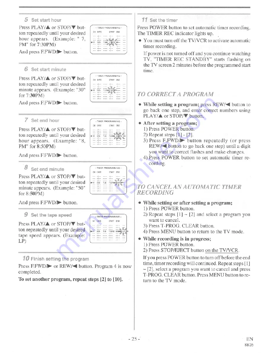 Sylvania 3809LC Owner'S Manual Download Page 25