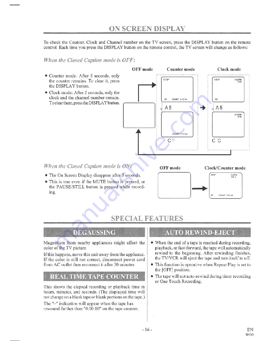 Sylvania 3919LC Owner'S Manual Download Page 16