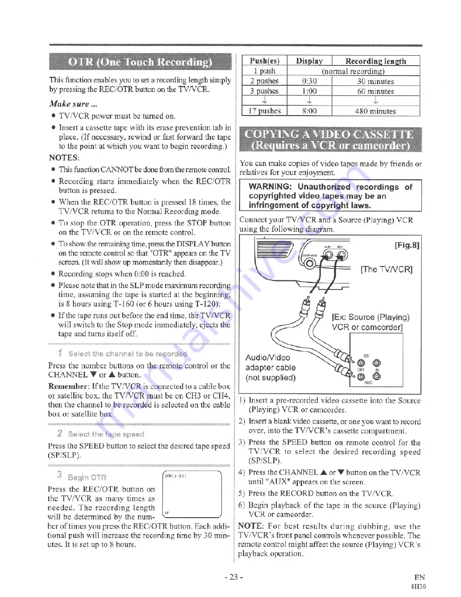 Sylvania 3919LC Owner'S Manual Download Page 23