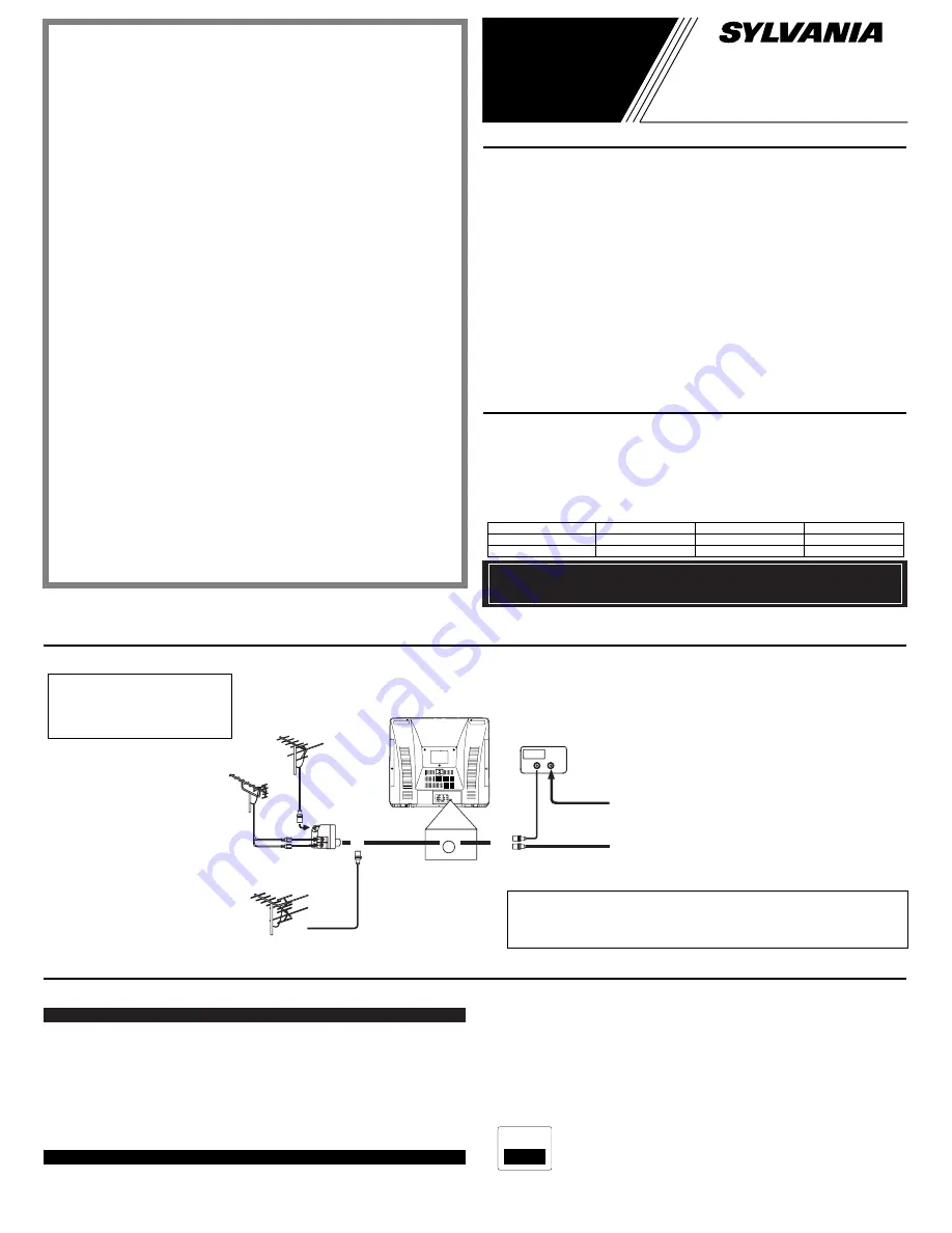 Sylvania 6427FE Owner'S Manual Download Page 5