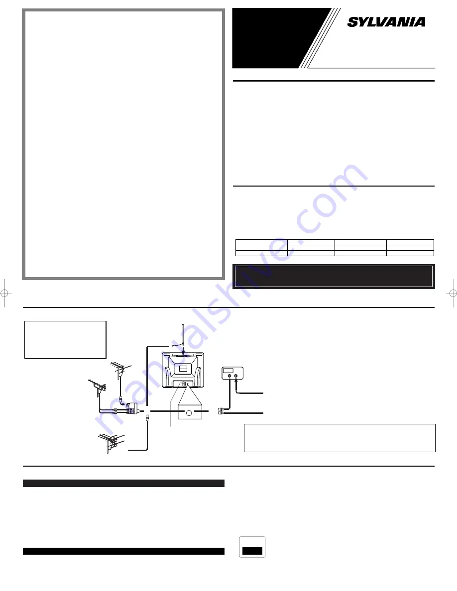 Sylvania 6427TB Owner'S Manual Download Page 5