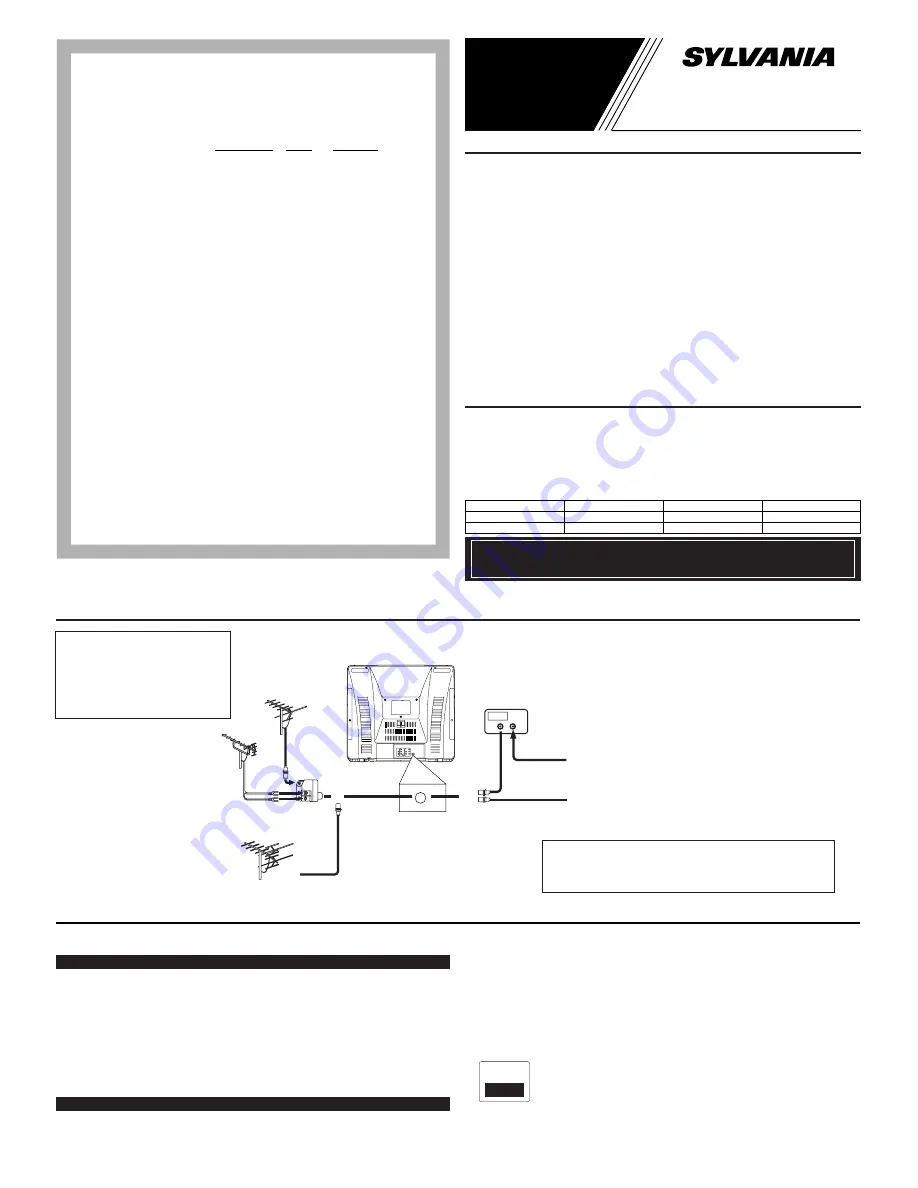 Sylvania C6427FE Скачать руководство пользователя страница 5