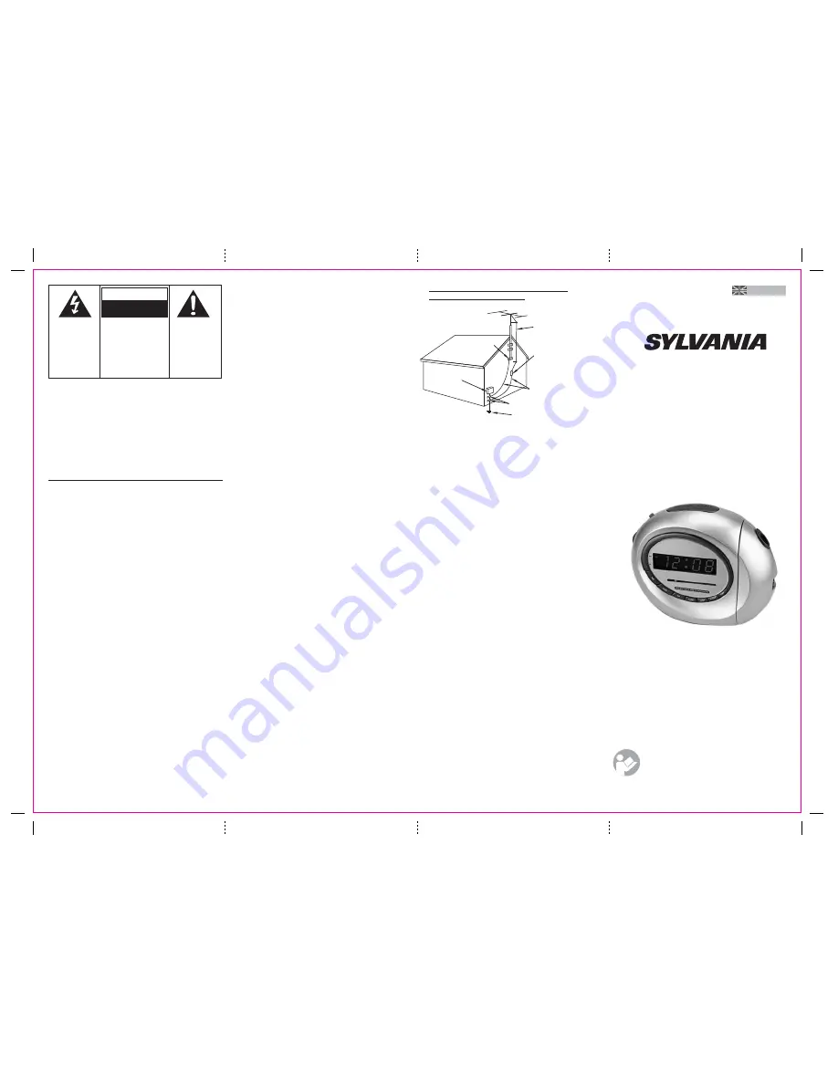 Sylvania SCR1320 Скачать руководство пользователя страница 1