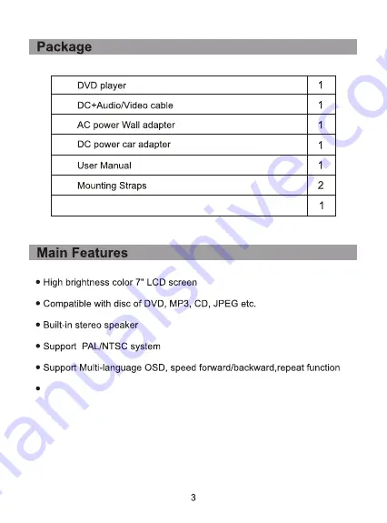 Sylvania SDVD7750 User Manual Download Page 6