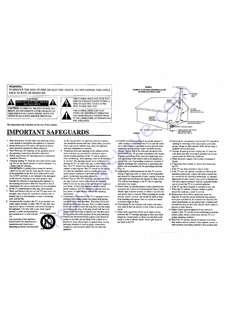 Sylvania SRT2013 Owner'S Manual Download Page 2