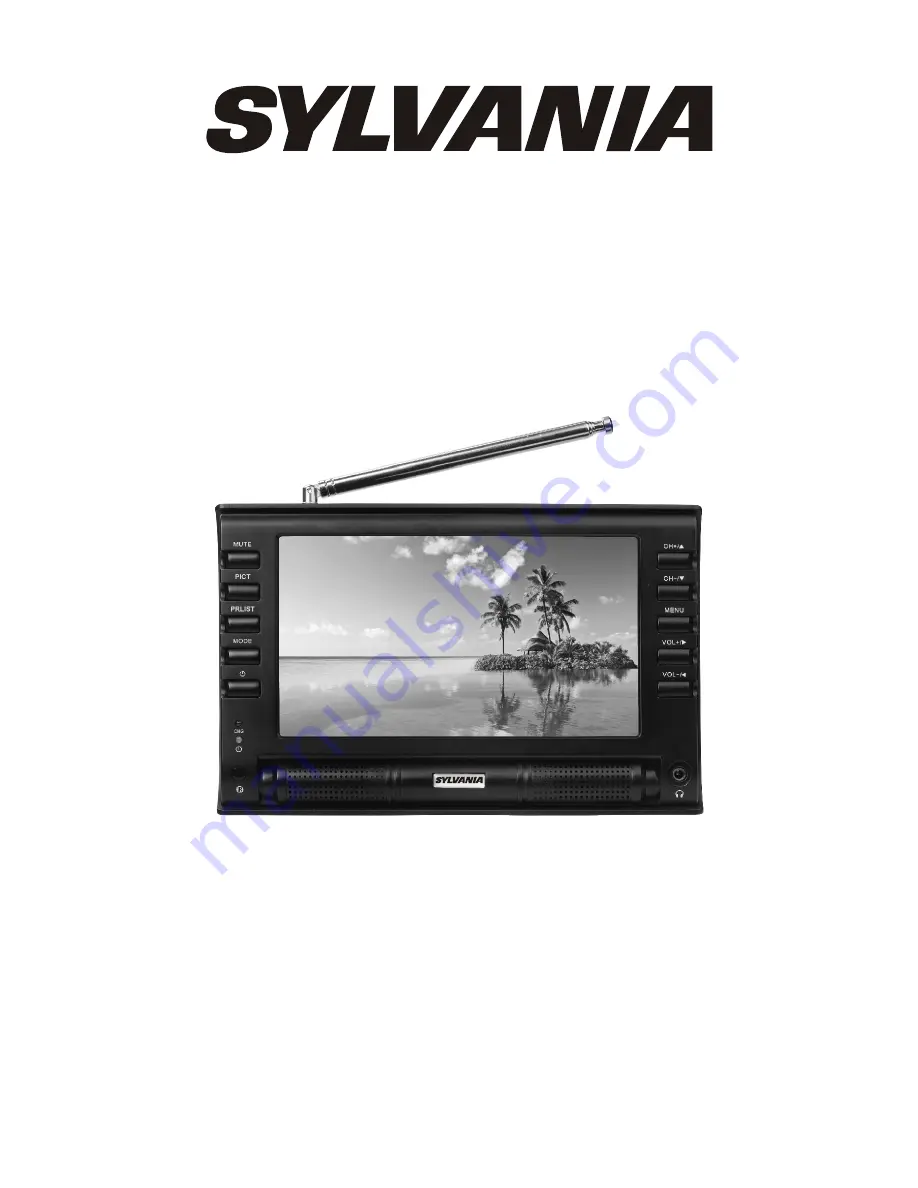 Sylvania SRT702A Operation Instruction Manual Download Page 1