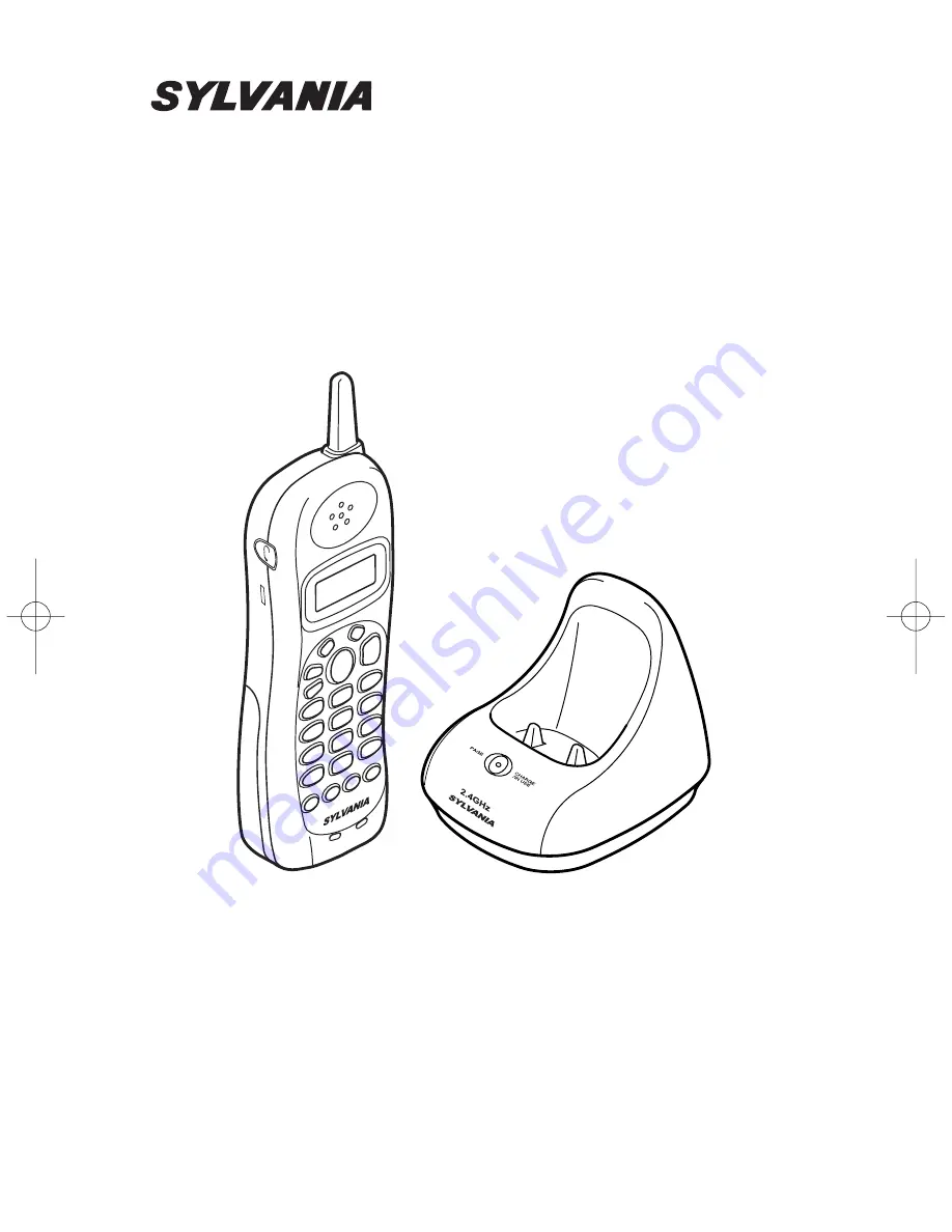 Sylvania ST88245 Скачать руководство пользователя страница 1