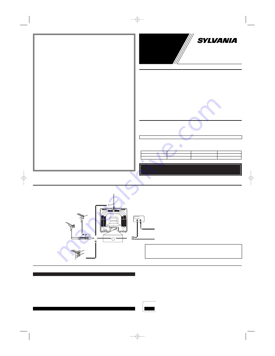 Sylvania Sylvania 6419TBF Скачать руководство пользователя страница 5