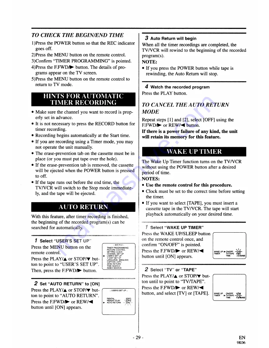 Sylvania WSSC190 Owner'S Manual Download Page 29